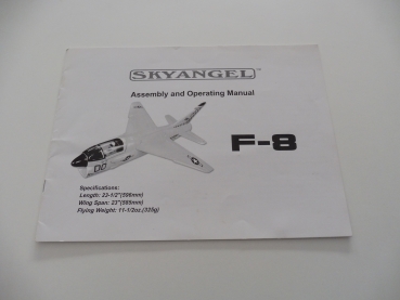 Skyangel F-8 Manual